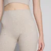 Sømløse ribstrikkede sportshorts
