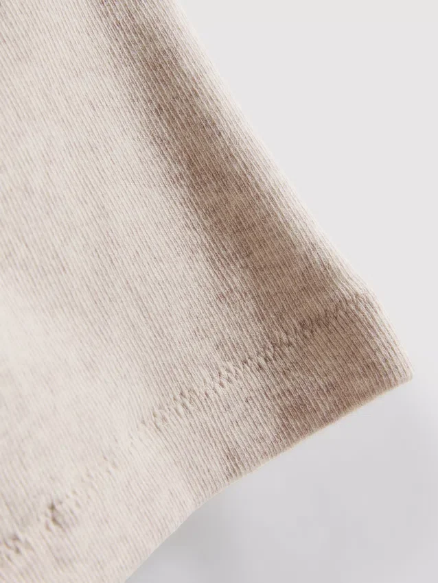 Sømløse ribstrikkede sportshorts