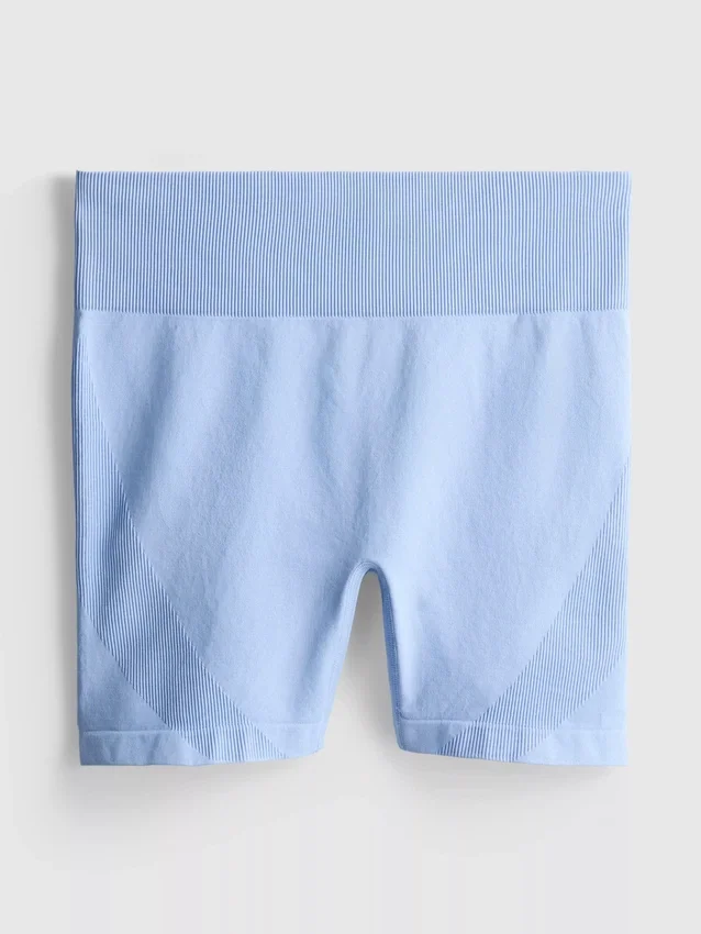 Sømløse scrunch-shorts til sport