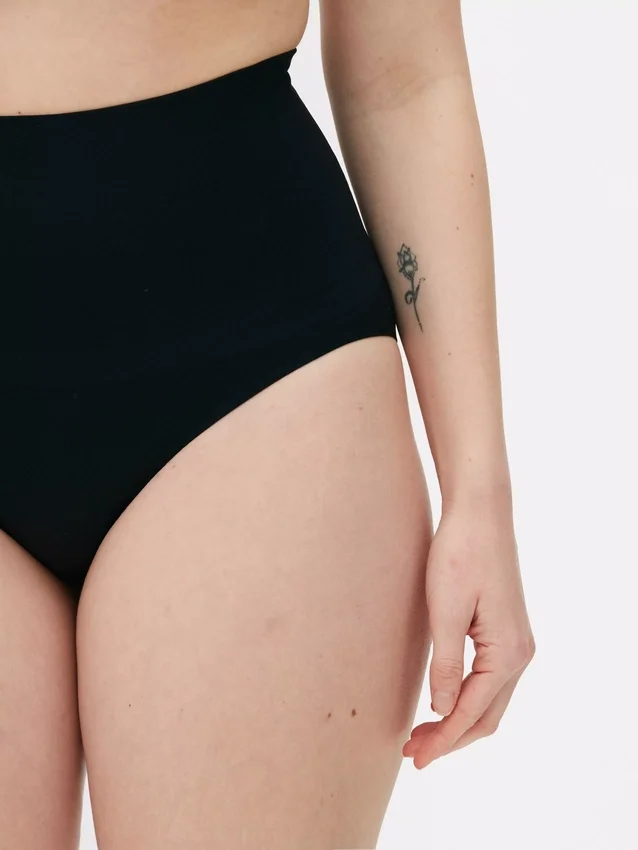 Sømløse shapewear-trusser med høj talje