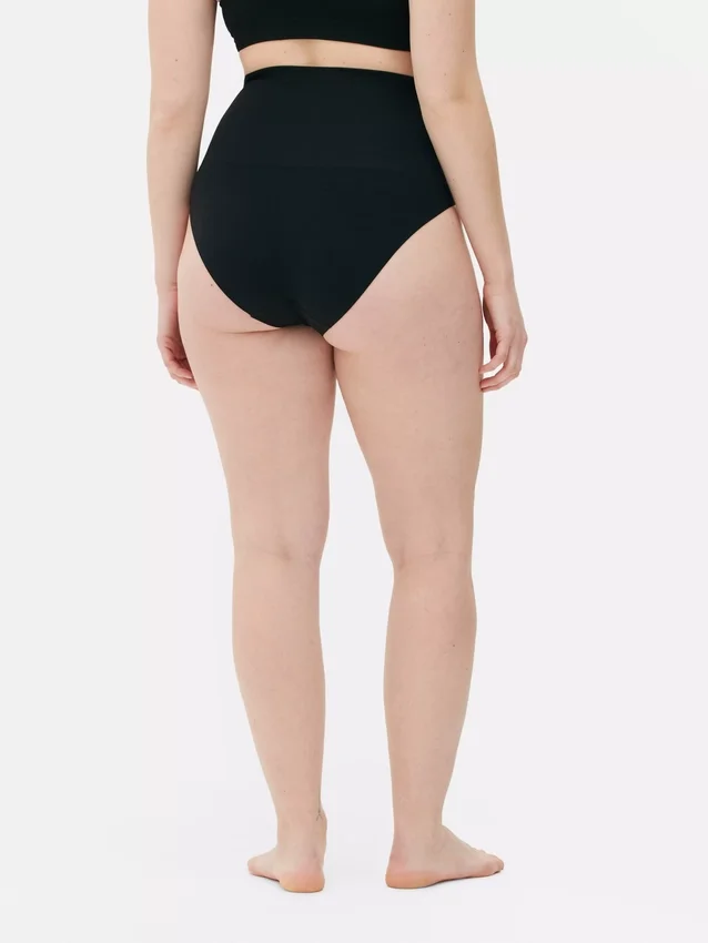 Sømløse shapewear-trusser med høj talje