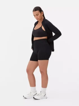 Sømløse yogashorts