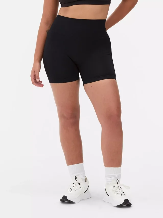 Sømløse yogashorts