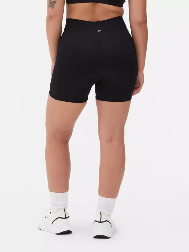 Sømløse yogashorts