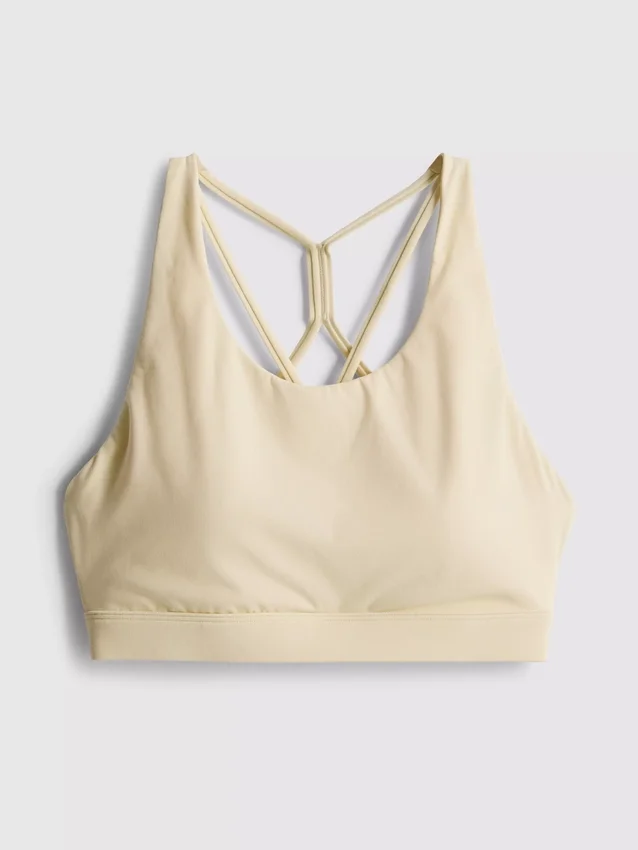 Smørblød, stroppet crop-top