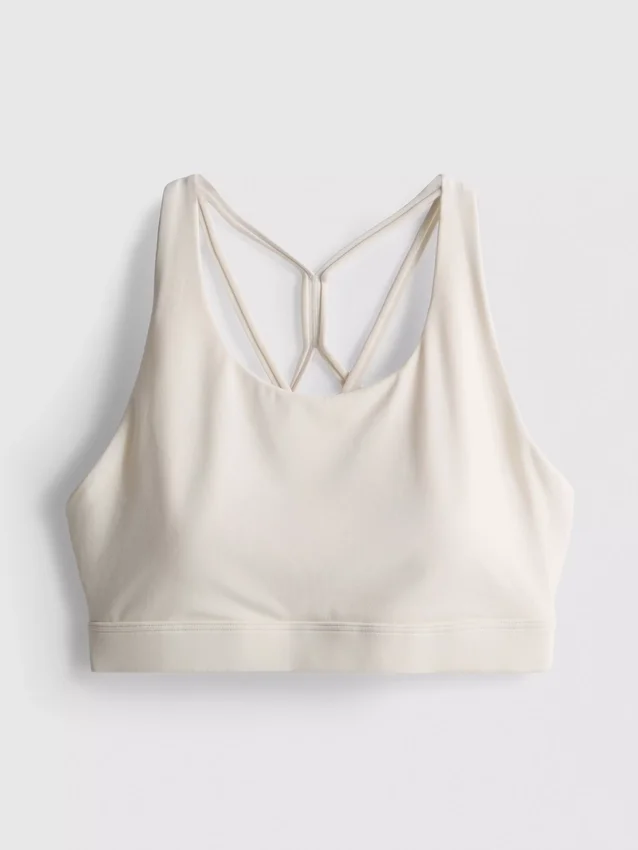 Smørblød, stroppet crop-top
