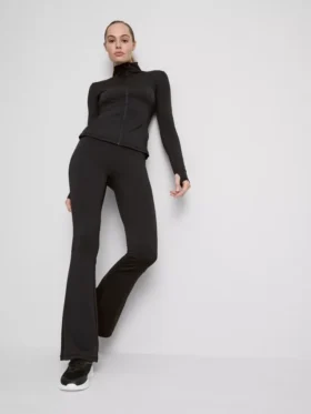 Smørbløde leggings med udvidet ben
