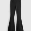 Smørbløde leggings med udvidet ben