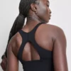Smørblødt, rynket crop-top