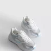 Sneakers i groft mesh