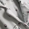 Snoopy-pyjamasser i boyfriend-stil med grafisk print