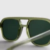 Solbriller i aviator-stil