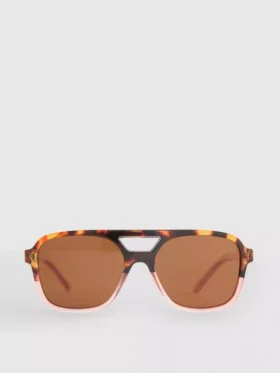 Solbriller i aviator-stil af akryl