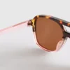 Solbriller i aviator-stil af akryl