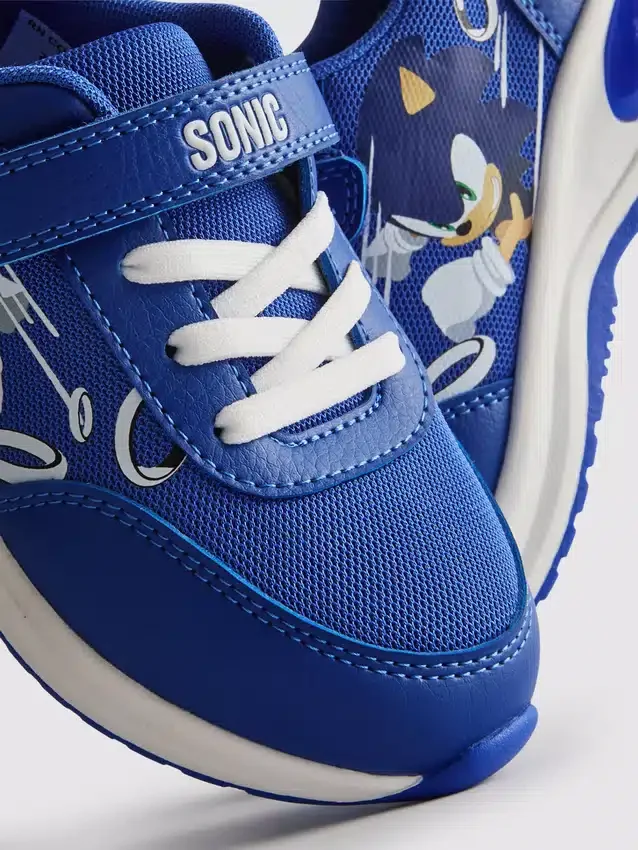 Sonic the Hedgehog-sneakers med lys