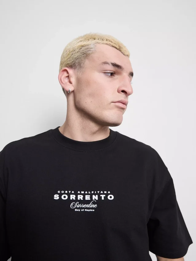 Sorrento T-shirt med grafisk print
