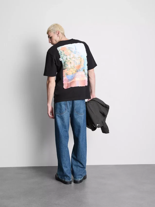 Sorrento T-shirt med grafisk print