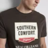 Southern Comfort-skjorte med grafisk motiv