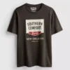 Southern Comfort-skjorte med grafisk motiv