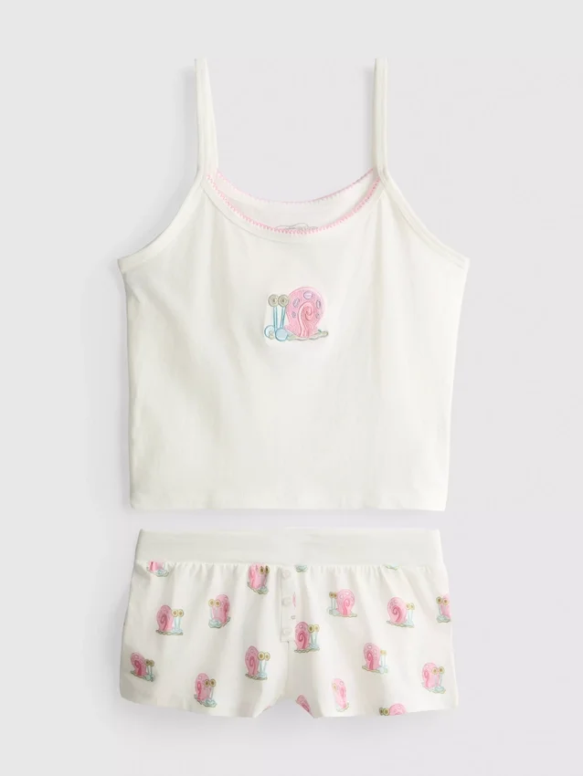 SpongeBob SquarePants Gary tank-shorty-pyjamasser
