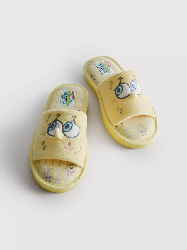 Spongebob Squarepants mule-hjemmesko