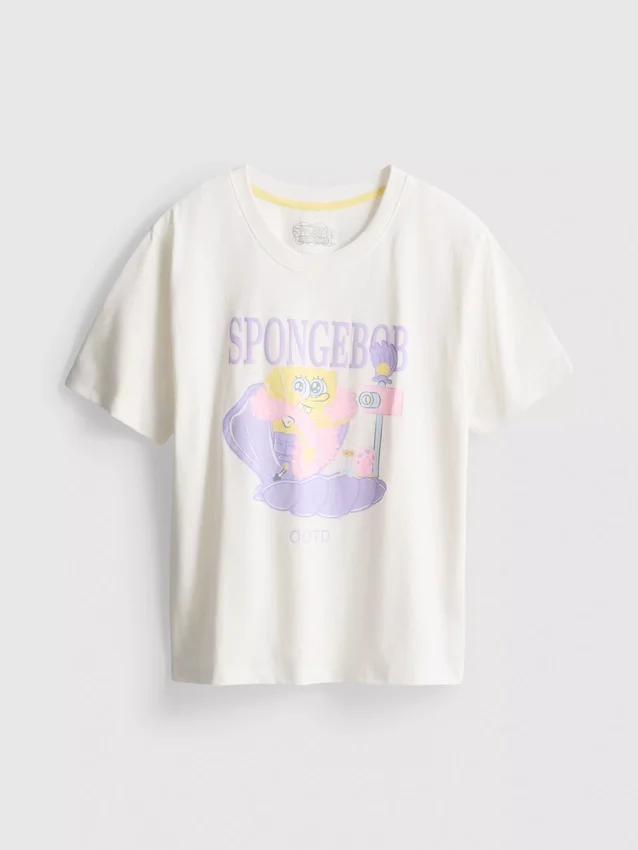 Spongebob Squarepants OOTD-pyjamastoppe med grafisk print