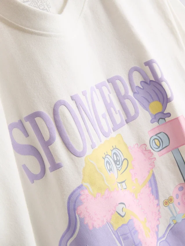 Spongebob Squarepants OOTD-pyjamastoppe med grafisk print