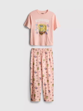Spongebob Squarepants-pyjamasser i bomuld med figurprint