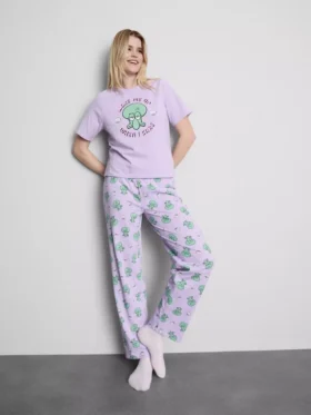 SpongeBob SquarePants-pyjamasser i bomuld med grafisk print
