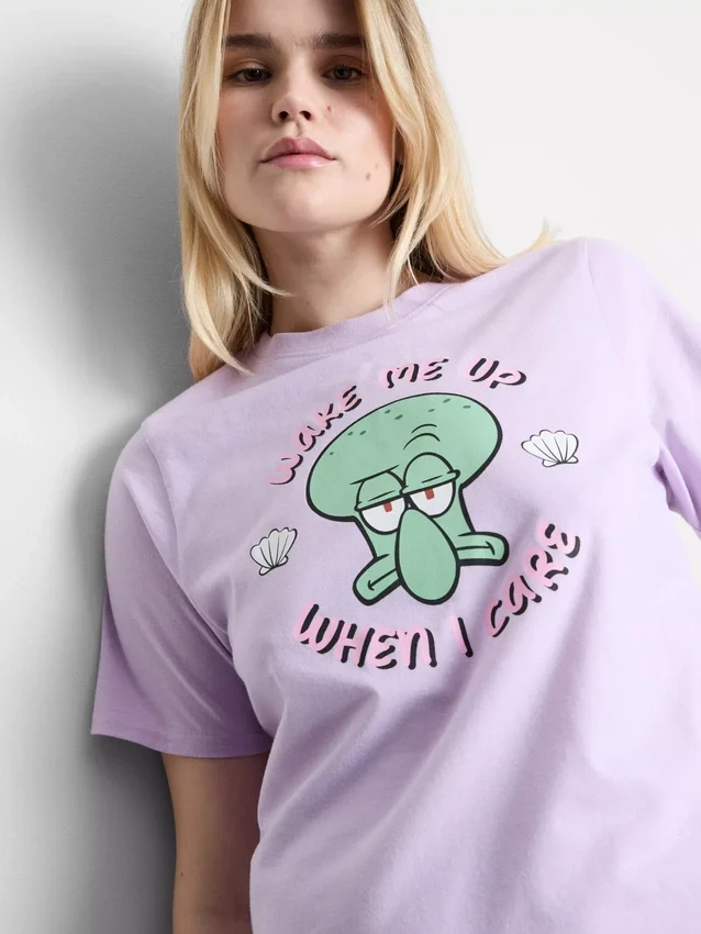 SpongeBob SquarePants-pyjamasser i bomuld med grafisk print