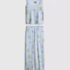 SpongeBob SquarePants ribbet pyjamasser med figurprint