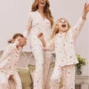 Stacey Solomon gingham-pyjamasser i boyfriend-stil