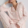 Stacey Solomon gingham-pyjamasser i boyfriend-stil