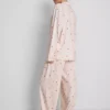 Stacey Solomon gingham-pyjamasser i boyfriend-stil