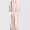 Stacey Solomon gingham-pyjamasser i boyfriend-stil