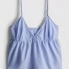Stacey Solomon vævet bomulds-pyjamasser-cami