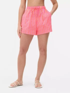 Strandshorts med print