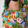 Strandshorts med print