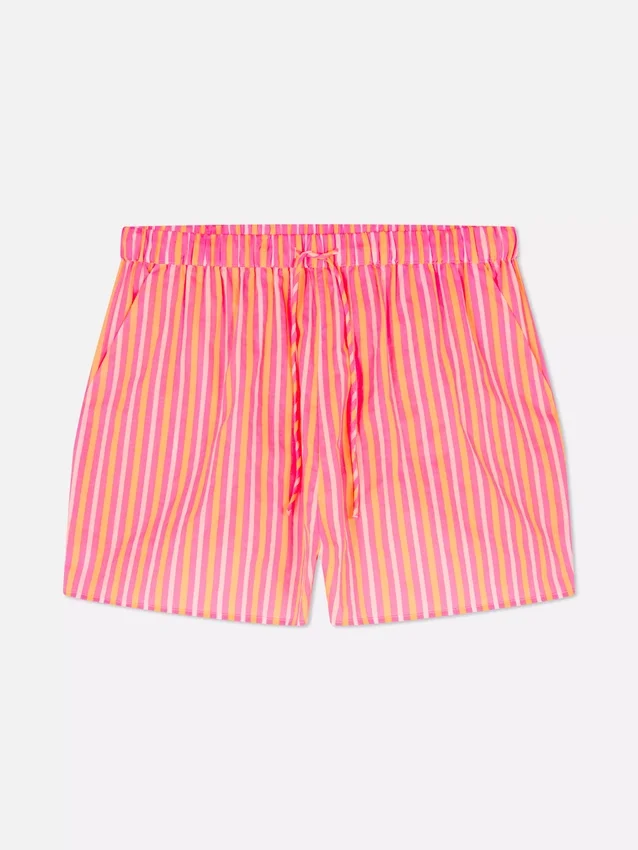 Strandshorts med print