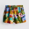 Strandshorts med print
