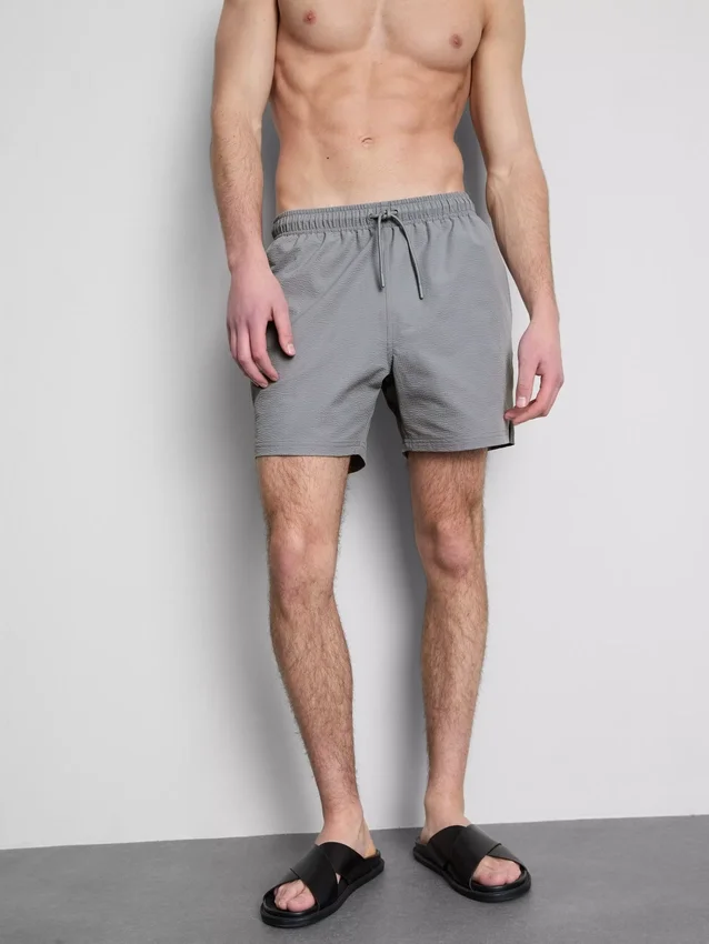 Strandshorts med struktur