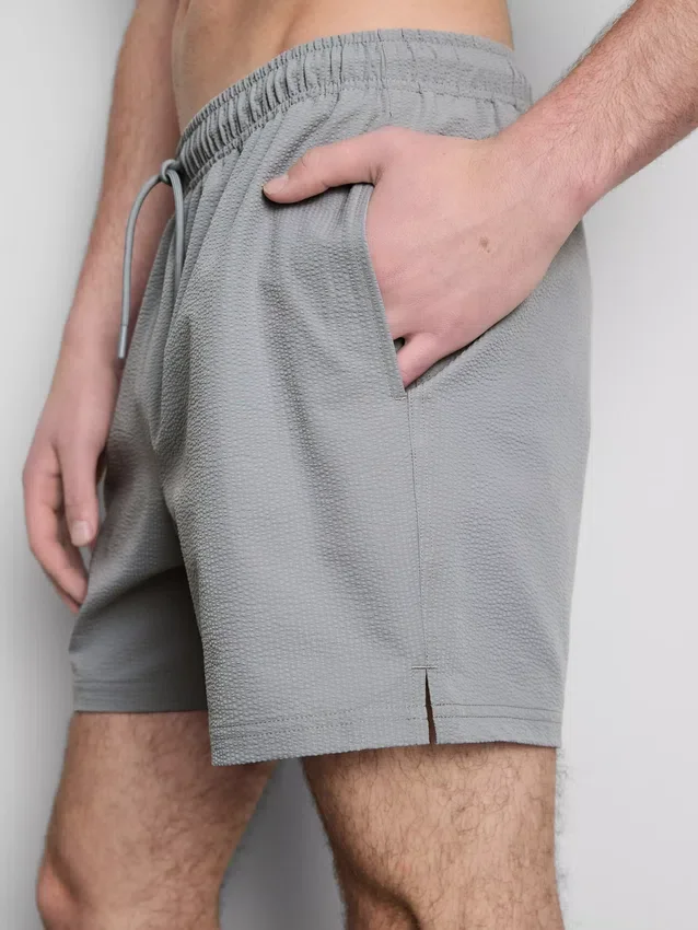 Strandshorts med struktur