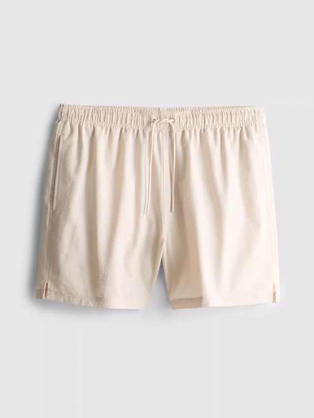 Strandshorts med struktur