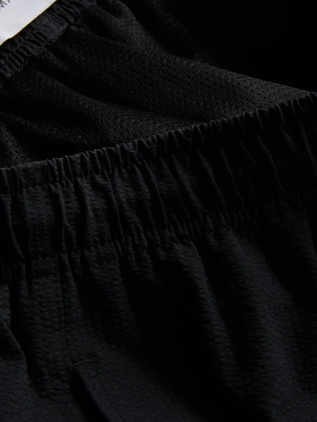 Strandshorts med struktur
