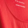 Stretch-tanktop med højt bomuldsindhold