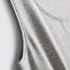 Stretch-tanktop med rund halsudskæring