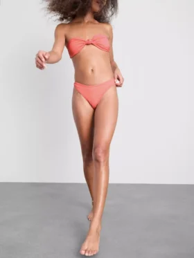 Stribede brasilianske bikinibukser