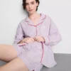 Stribede pyjamasser i bomuld
