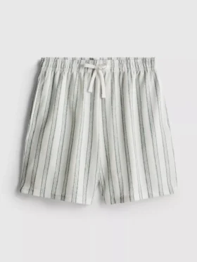 Stribede pyjamasser-shorts