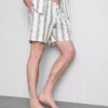 Stribede pyjamasser-shorts